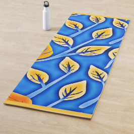 Muster für lebendige ColorVista-Blätter Yogamatte