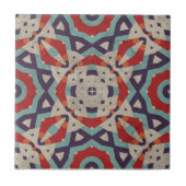 Muster für lebendiges geometrisches Mosaiksteinmus Fliese (Vorderseite)