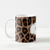 Muster für Leopard-Pelz Kaffeetasse (Links)