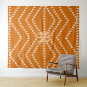 Muster für leuchtende Pfeile Wandteppich (Beispiel (Horizontal))