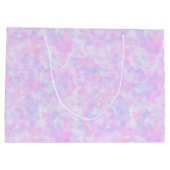 Muster für lila Gefärbte Krawatte Große Geschenktüte (Rückseite)