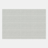 Muster für Lila Klematiken - Dekoupage Gift Geschenkpapier Set (Vorderseite 3)