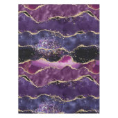 Muster für lila, rosa und goldene Glitzer Tischdecke (Vorderseite)