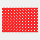 Muster für lila rote geometrische Formen Geschenkpapier Set (Vorderseite 2)