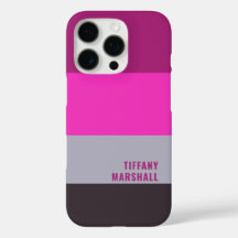 Muster für Lila Streifen in Rosa und Dunkelgrau