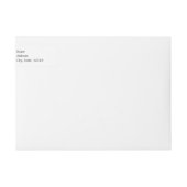 Muster für Lilien in Schwarz und Rosa (Vorderseite)