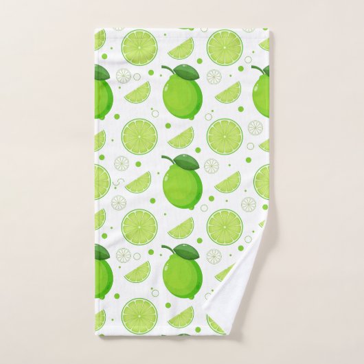 Muster für Limone und Limone Scheiben Badhandtuch Set (Handtuch)