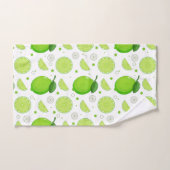 Muster für Limone und Limone Scheiben Badhandtuch Set (Handtuch)