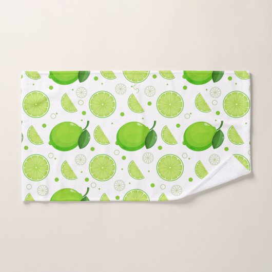 Muster für Limone und Limone Scheiben Badhandtuch Set (Handtuch)