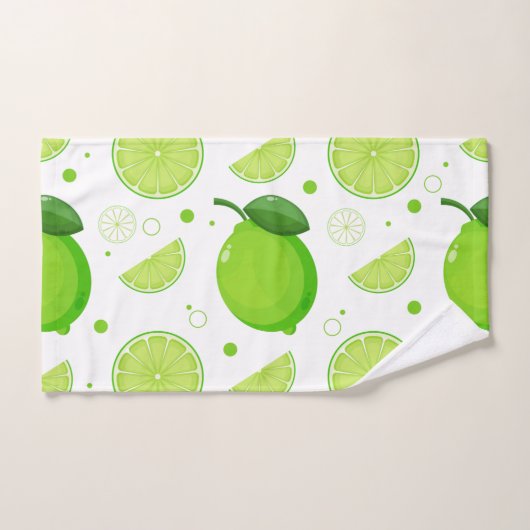 Muster für Limone und Limone Scheiben Handtuch (Handtuch)