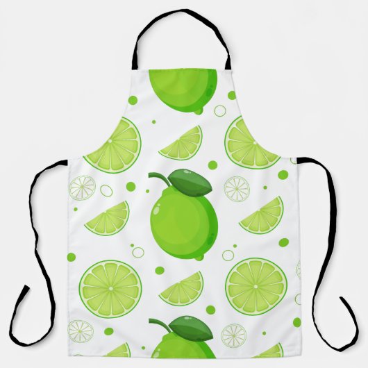 Muster für Limone und Limone Scheiben Schürze (Vorderseite)