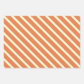 Muster für Lkw in Orange Geschenkpapier Set (Vorderseite 2)