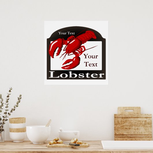 Muster für Lobbyunterschriften Poster (Küche)