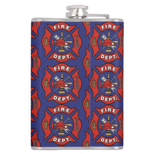 Muster für Logos der Feuerwehr Flachmann (Rückseite)