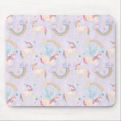 Muster für magische Einhörner Mousepad (Vorne)