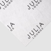 Muster für Markenbezeichnungen Moderne Eleganz Seidenpapier (Ausschnitt)