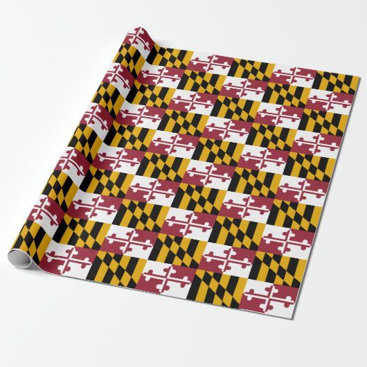 Muster für Maryland gepolstert Geschenkpapier (Ungerollt)