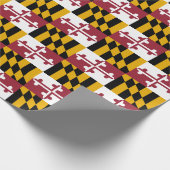 Muster für Maryland gepolstert Geschenkpapier (Ecke)