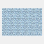 Muster für mattierte Windows- und Eiskristalle Geschenkpapier Set (Vorderseite 2)