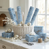 Muster für mattierte Windows- und Eiskristalle Geschenkpapier Set