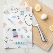 Muster für medizinische Versorgung Geschirrtuch (Viertel Falte)