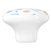 Muster für medizinische Versorgung Keramikknauf (Seitenansicht)