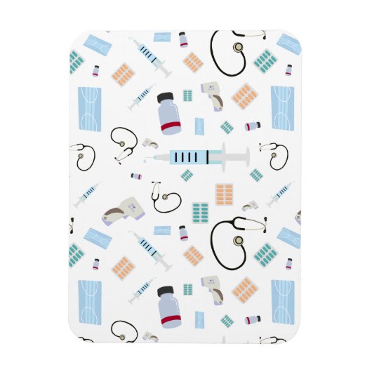 Muster für medizinische Versorgung Magnet (Vertikal)