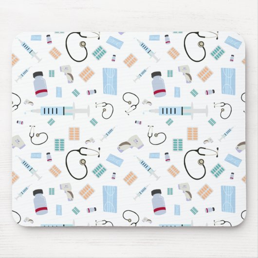 Muster für medizinische Versorgung Mousepad (Vorne)