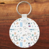 Muster für medizinische Versorgung Schlüsselanhänger (Vorderseite)