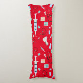 Muster für medizinische Versorgung Seitenschläferkissen (Vorderseite Vertikal)