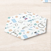 Muster für medizinische Versorgung Untersetzer (angewinkelt)