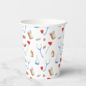 Muster für medizinisches Gerät für Ärzte oder Kran Pappbecher (Rechts)