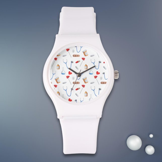 Muster für medizinisches Gerät für klinische Ärzte Armbanduhr (Von Creator hochgeladen)