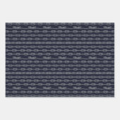 Muster für Meeresknochen Geschenkpapier Set (Vorderseite 3)