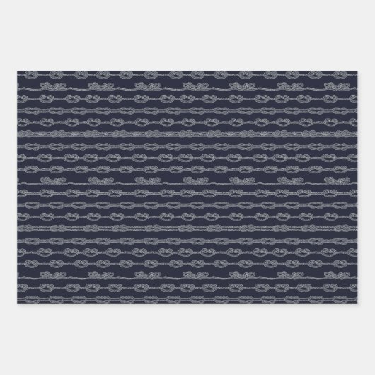 Muster für Meeresknochen Geschenkpapier Set (Vorderseite)