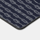 Muster für Meeresknochen Schreibtischunterlage (Ecke)