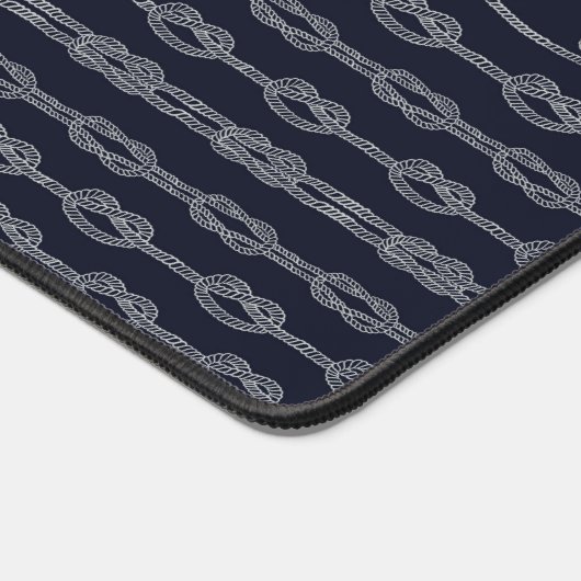 Muster für Meeresknochen Schreibtischunterlage (Ecke)