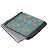 Muster für mehrfarbige Blume Laptopschutzhülle (Vorne Knopf)