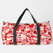 Muster für mehrfarbige Herzen 20367 Duffle Bag (Rückseite)
