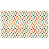Muster für mehrfarbige Hunde Tischdecke (Vorderseite (Horizontal))