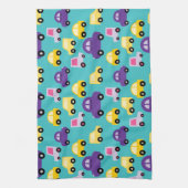 Muster für mehrfarbige Spielzeugautos Geschirrtuch (Vertikal)