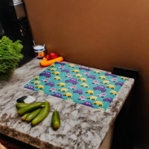 Muster für mehrfarbige Spielzeugautos