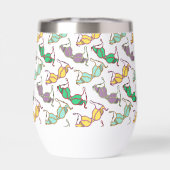 Muster für mehrfarbiges BH (Rückseite)