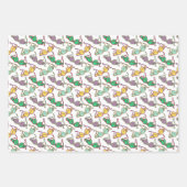 Muster für mehrfarbiges BH Geschenkpapier Set (Vorderseite 3)