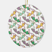 Muster für mehrfarbiges BH Keramik Ornament (Links)