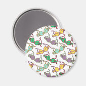 Muster für mehrfarbiges BH Magnet (Vorderseite/Rückseite)