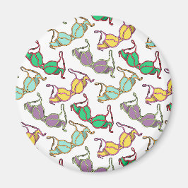 Muster für mehrfarbiges BH Magnet