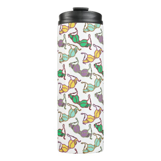 Muster für mehrfarbiges BH Thermosbecher (Vorderseite)