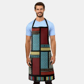 Muster für mexikanische Blockstäbe 1 Schürze (Getragen)
