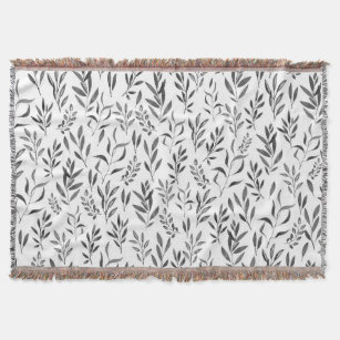Muster für Minimalistische botanische Blätter  Decke